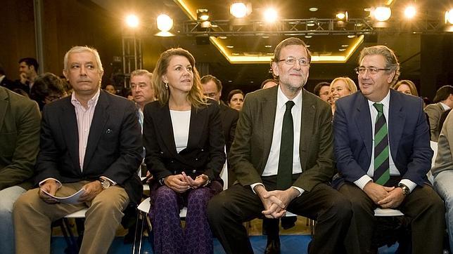 cospedal,rajoy, zoido, arenas