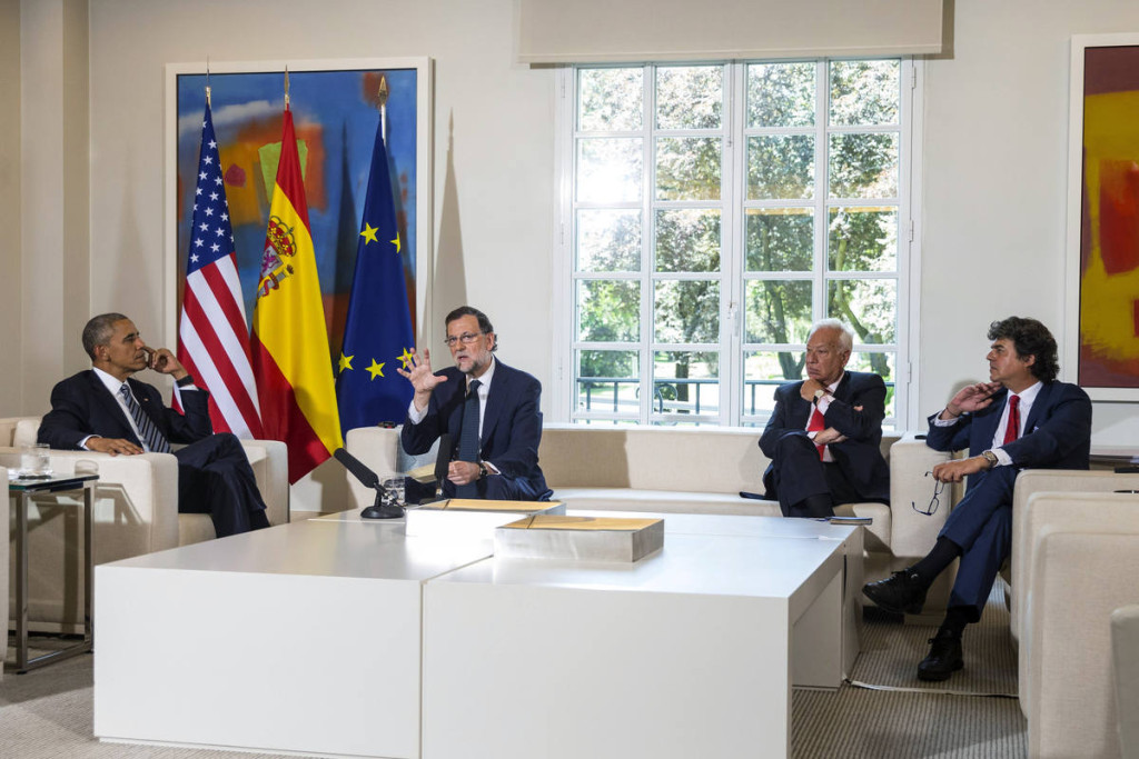 DECLARACIÓN A LA PRENSA DE RAJOY Y OBAMA EN LA MONCLOA